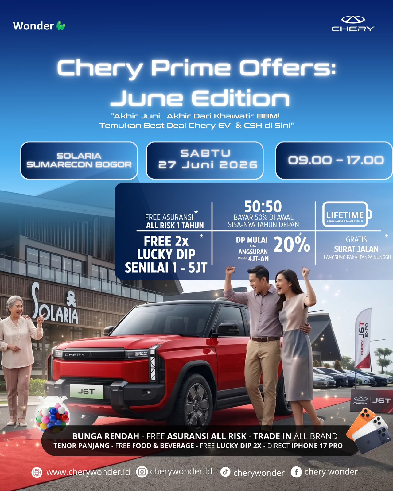 CHERY PRIME OFFERS : JUNE EDITION